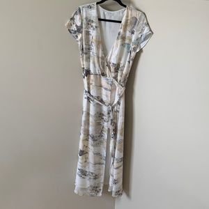 Babaton Aritzia Wrap Dress